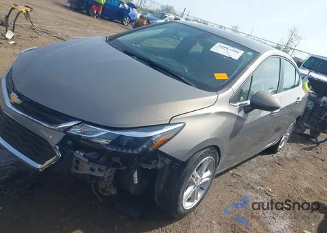 2018 Chevrolet Cruze Lt Auto из США, поврежденный, VIN 1G1BE5SM8J7191384